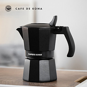Mua Bình moka nhôm 2 cup 90ml màu đen CAFE DE KONA