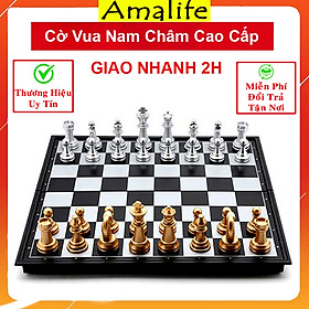 Cờ Vua Nam Châm Cao Cấp 25cm, 32cm, 36cm – Hàng Chính Hãng - ĐẠI 4912A: 36 × 36 x 2 cm