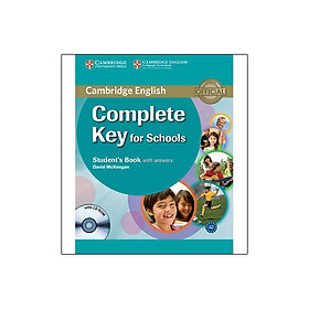 Complete Key for Schools Student's Book with Answers with CD-ROM