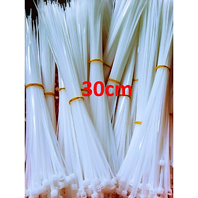 1 Kg Dây Rút Nhựa Thít Nhựa Kích Thước 30cm 3 Tấc Chất Liệu Nylon PA66 Cao Cấp