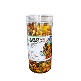 Ngũ cốc Granola 500g siêu hạt hạnh nhân, óc chó, hạt điều, nam việt quất