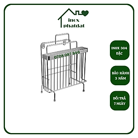 Mua Kệ để dao thớt PHÁT ĐẠT Inox 304 treo tường  giá để dao thớt nhà bếp  đồ đựng dao thớt (SP108