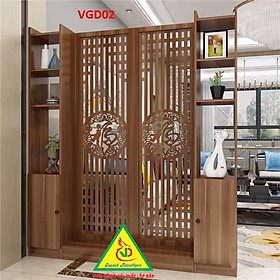 Mua TỦ KỆ TRANG TRÍ KIÊM VÁCH NGĂN VGD02 - Nội thất lắp ráp Viendong Adv