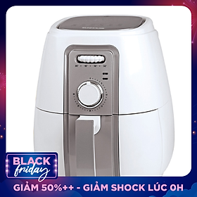 Nồi Chiên Không Dầu Sunhouse SHD4023W (3.0 Lít) - Hàng Chính Hãng
