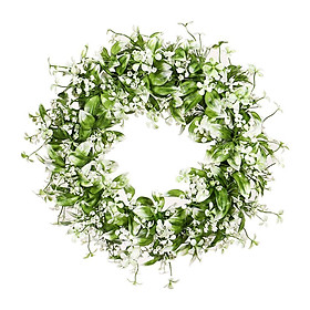 43cm Large Simulated Greenery Wreath Garland  Front  window decorationation