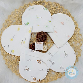 Nón cotton họa tiết cho bé sơ sinh 0-3 tháng - CÚN CON