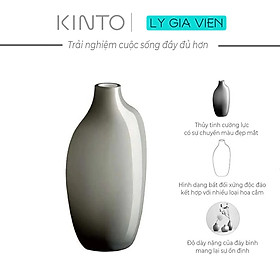 Bình Hoa Nghệ Thuật Kinto Sacco Vase Glass 03