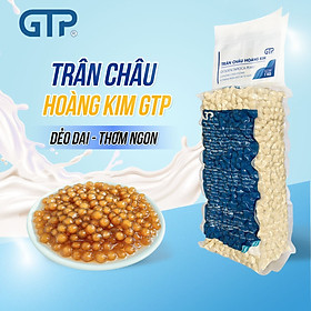 Trân châu Hoàng kim GTP 1Kg - Topping nhiều loại trà sữa, chè, món tráng miệng...Trân châu dẻo dai thơm