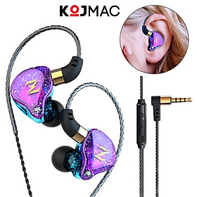 Mua Tai Nghe Điện Thoại Nhét Tai Có Dây Mic Thoại· KOJMAC QKZ-AK6 Gaming Jack 3.5 PKA106 Bass Hàng Nhập Khẩu Chính Hãng - Màu Trong Suốt Xuyên Thấu Thời Trang Cao Cấp Cho Phone Máy Tính Nghe Nhạc Chơi Game