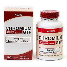 Thực phẩm bảo vệ sức khỏe Viên nang Aulife Chromium GTF
