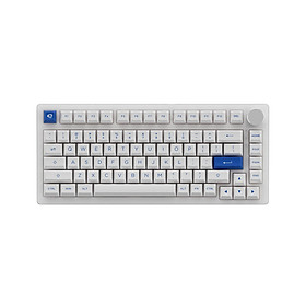 Mua Bàn Phím Cơ Máy Tính Không Dây - AKKO PC75B Plus Blue On White| Bluetooth5.0| Wireless2.4Ghz| LED RGB| Hotswap| Foam Tiêu Âm| AKKO CS Jelly Switch| Chuyên Game| Hàng Chính Hãng