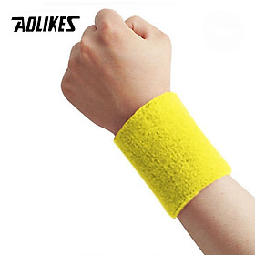 Băng chặn thấm mồ hôi cổ tay AOLIKES A-0230 Sport Fitnes Absorb Sweat And Wrist Protctor