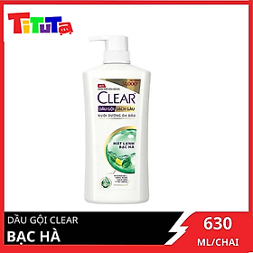 Hình ảnh Dầu gội Clear Bạc hà 630g