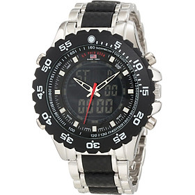 U.S. Polo Assn. Classic Men's US8161 Silver-Tone Watch