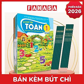 Sách Giáo Khoa Bộ Lớp 1 - Tích Hợp Phát Triển Năng Lực Số - Sách Bài Tập (Bộ 11 Cuốn) (Phiên Bản 2026) - Kèm 10 Bút Chì