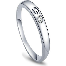 Nhẫn bạc nữ Hiểu Minh NU344