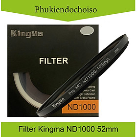 Kính lọc Kingma Pro MC ND1000 giảm 10 Stop, Hàng chính hãng