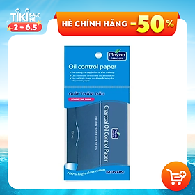 Giấy Thấm Dầu Mayan Than Hoạt Tính (100 Tờ)