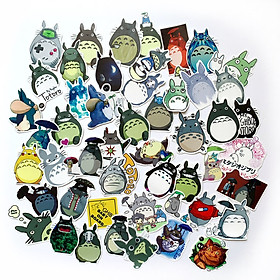 Bộ 50 Sticker Totoro Hình Dán Chủ Đề Manga Dễ Thương Cute Chống Nước Decal Chất Lượng Cao Trang Trí Va Ly Du Lịch Xe Đạp Xe Máy Xe Điện Motor Laptop Nón Bảo Hiểm Máy Tính Học Sinh Tủ Quần Áo Nắp Lưng Điện Thoại