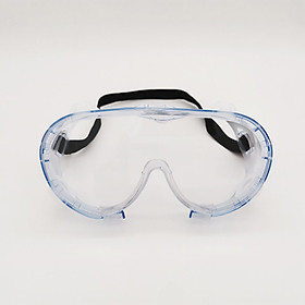 Protective Safety Goggles Reusable Vent Reusable Transparent Clear Anti-Fog Dustproof Anti-Splash Eyewear