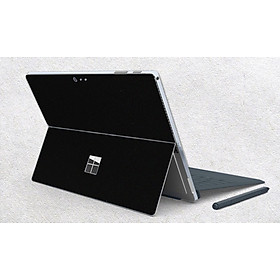 Skin dán hình Aluminum Chrome đen mịn cho Surface Go, Pro 2, Pro 3, Pro 4, Pro 5, Pro 6, Pro 7, Pro X