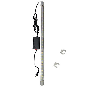 Đèn LED XML 85% cho hồ bể cá rồng 60cm - 80cm, dài 60cm, 2 hàng, ánh sáng vàng