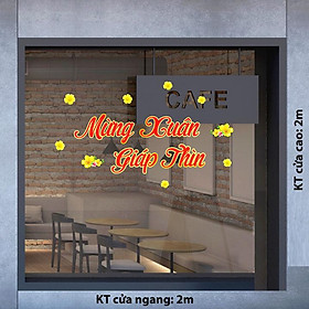 Mua DECAL TRANG TRÍ TẾT 2024 SỐ39