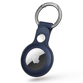 Bao Case Vỏ Bảo Vệ Leather Color Keychain cho Apple AirTag
