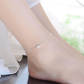 Lắc chân bạc 950 phối bi YN JEWELRY