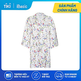 Áo choàng kimono lụa satin iBasic SW055