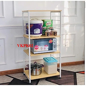 Kệ đa năng, kệ để đồ nhà bếp 4 tầng VKPK02 - Nội thất lắp ráp Viendong Adv