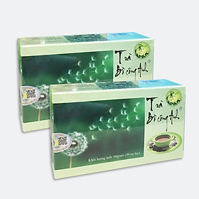 Combo Trà Bồ Công Anh nguyên chất P&K giúp ngủ ngon, trị viêm họng, giảm cân, ngừa tiểu đường, cao huyết áp, chữa trị ung thư (2 hộp)