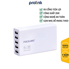 Mua Adapter Sạc ProLink PCU5051 5 Cổng USB - Hàng chính hãng