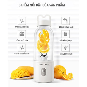 Máy xay sinh tố mini Meet Juice dung tích 500ml