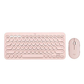 Mua Bộ bàn phím không dây Logitech K380 Hồng + Chuột không dây Logitech M350 Hồng - Hàng chính hãng