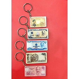 SET 5 - Combo 5 cái móc khóa mica dễ thương cute như hình  