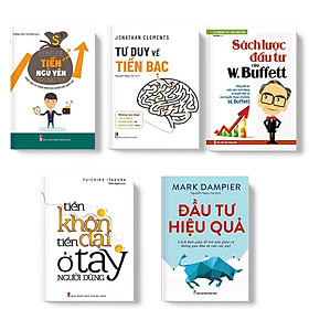 Hình ảnh Sách: Combo Tư Duy Tài Chính Cá Nhân: Tư Duy Về Tiền Bạc + Đừng Để Tiền Ngủ Yên Trong Túi +Tiền Khôn Tiền Dại Ở Tay Người Dùng + Đầu Tư Hiệu Quả + Sách Lược Đầu Tư Của W.Buffett