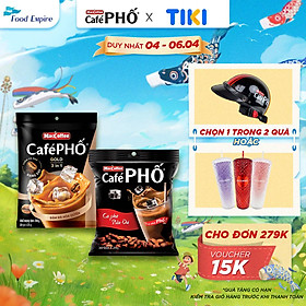 Combo 1 Túi cà phê MacCoffee Phố Sữa Đá & 1 Phố Sữa Đá Gold