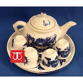 Mua BỘ ẤM CHÉN VẼ RỒNG( ĐK ĐĨA 15CM)