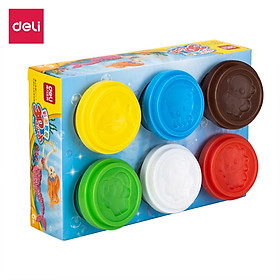 Hũ Đất Nặn Sáng Tạo Cho Bé Deli - Chất Liệu An Toàn Màu Sắc Tươi Sáng Đa Dạng - 67803 / 67804