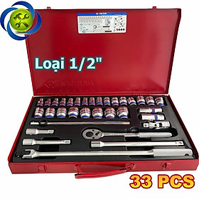 Mua Bộ tuýp 1/2 Kingtony 4034MR 33 chi tiết hệ mét loại 12 cạnh
