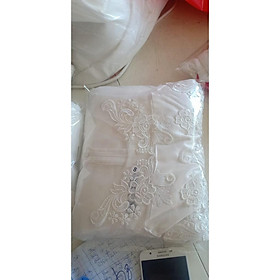 Váy đầm công chúa bé gái trắng sát nách 002 từ 8-40 kí