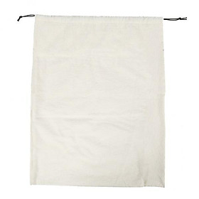 4X Drawstring Dust Cover Bag for Handbag Purse Storage Bag Pouch Beige 40x50cm