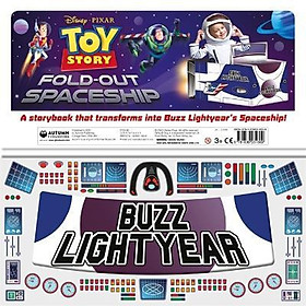 Dny Pixar Toy Story Fold Out Spaceship