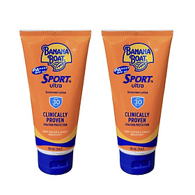 Combo 2 Kem Chống Nắng Banana Boat Ultra Sport SPF30 (90ml / Tuýp)