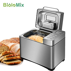 Máy làm bánh mì tự động cao cấp bbm013 - thương hiệu cao cấp biolomix - hàng nhập khẩu