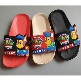 Dép bé trai đội chó cứu hộ Paw patrol cao su nhựa siêu nhẹ