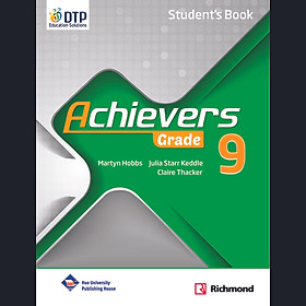 Sách - Dtpbooks - Achievers Grade 9 Student's Book with CLIL Book