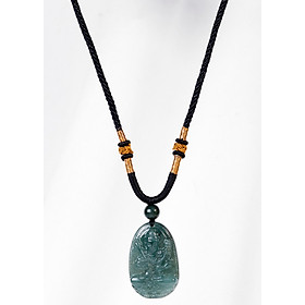 Mặt Dây Chuyền Phật Bản Mệnh Đá Cẩm Thạch Dầu - Ngọc Quý Gemstones