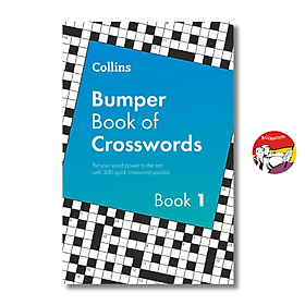 Sách - Bumper Book of Crosswords Book 1 | Games / Ngoại văn Nhập khẩu UK / Trò chơi ô chữ giải trí
